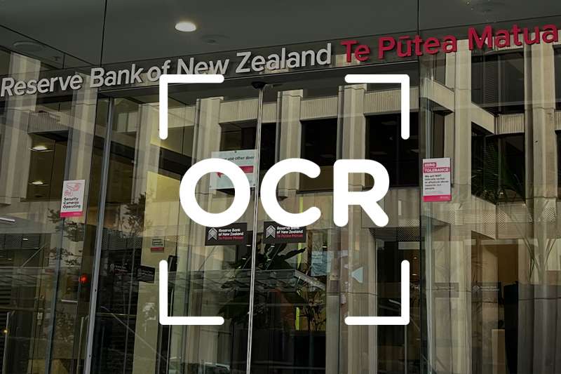 RBNZ announces OCR decision